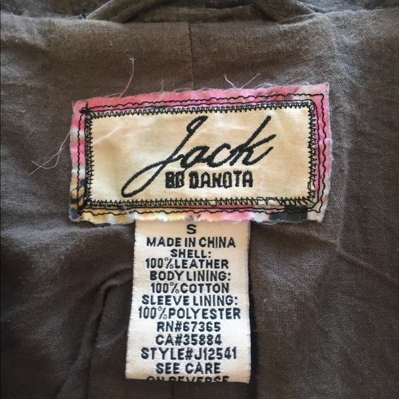 Leather jacket by Jack by BB Dakota - Picture 2 of 5